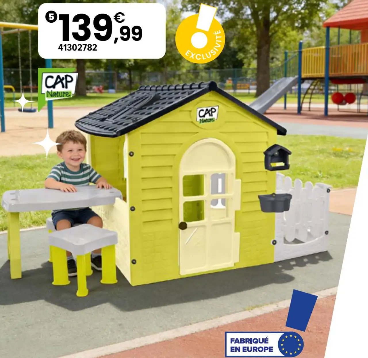 Maison de jardin avec table Cap Nature