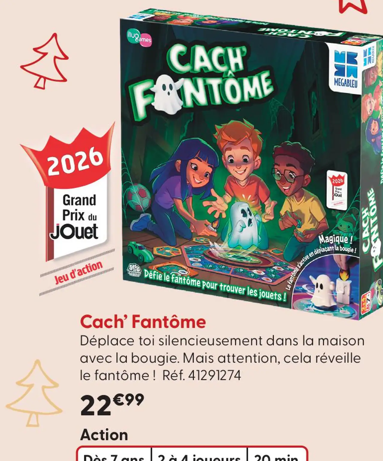 Cach' Fantôme MEGABLEU