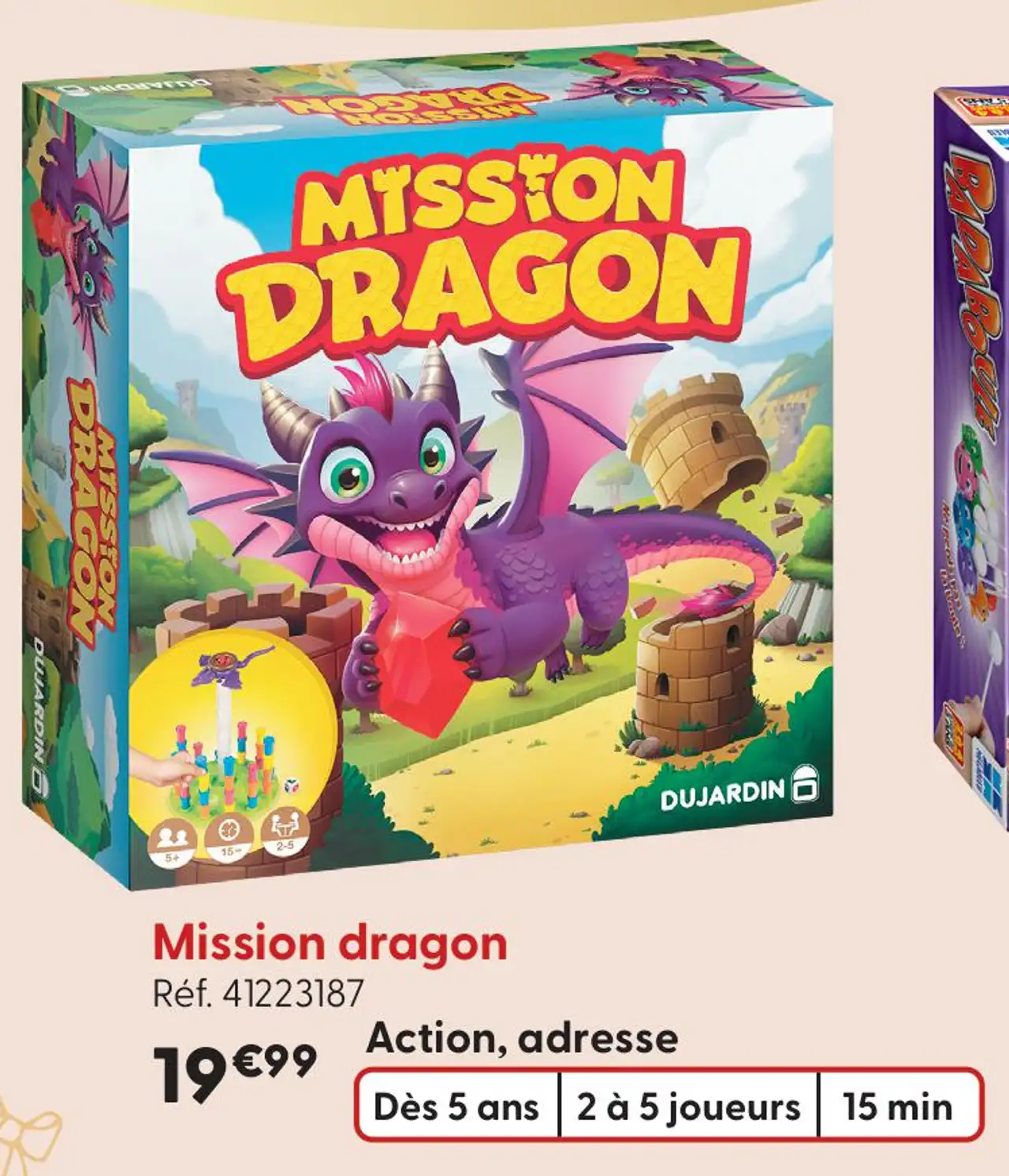 Mission dragon Dujardin