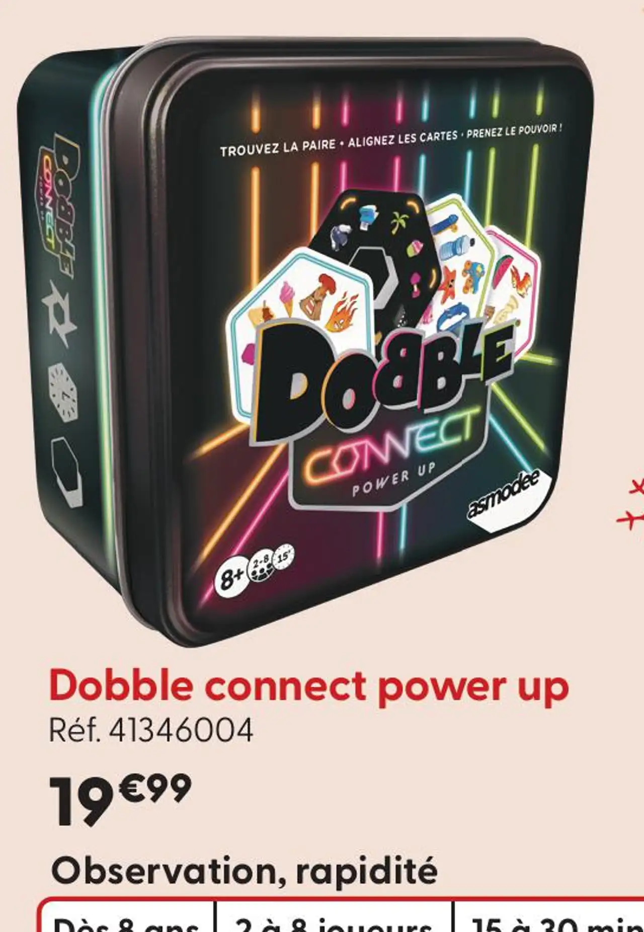 Jeu de société Dobble connect power up