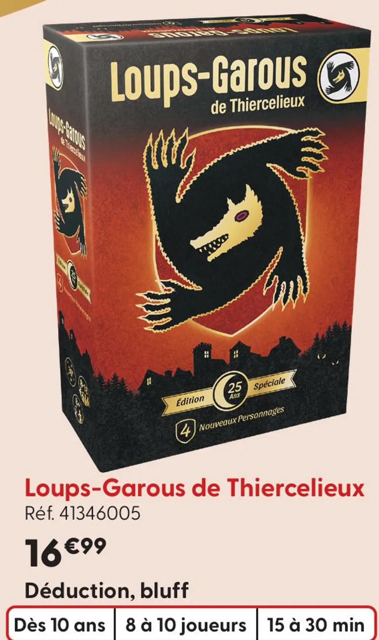 Jeu de société Loups-Garous de Thiercelieux