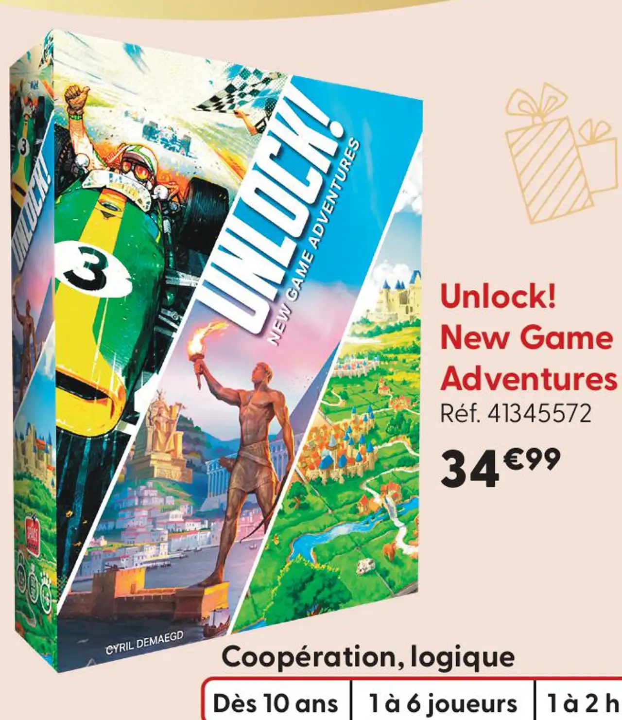 Jeu de société Unlock! New Game Adventures