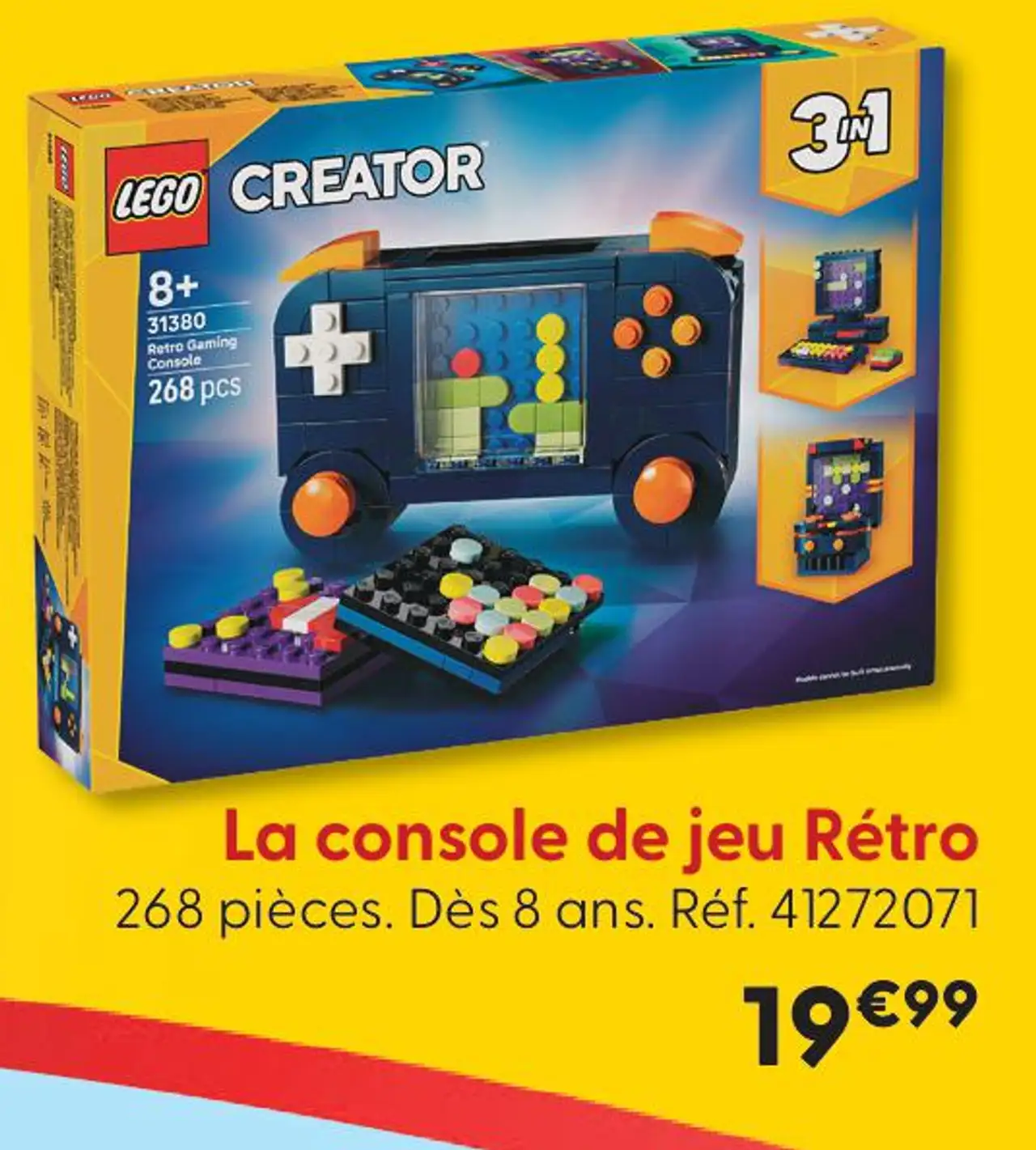 LEGO Creator La console de jeu Rétro