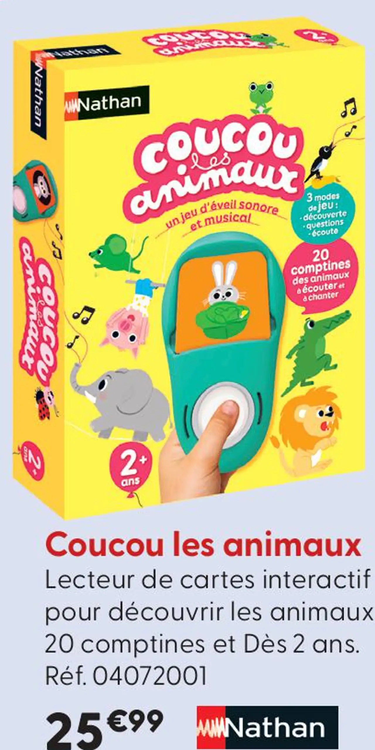 Coucou les animaux Nathan