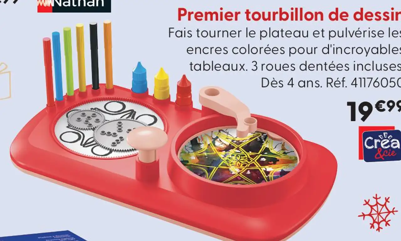 Premier tourbillon de dessin Créa & Cie