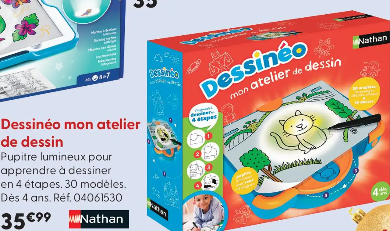 Dessinéo mon atelier de dessin Nathan