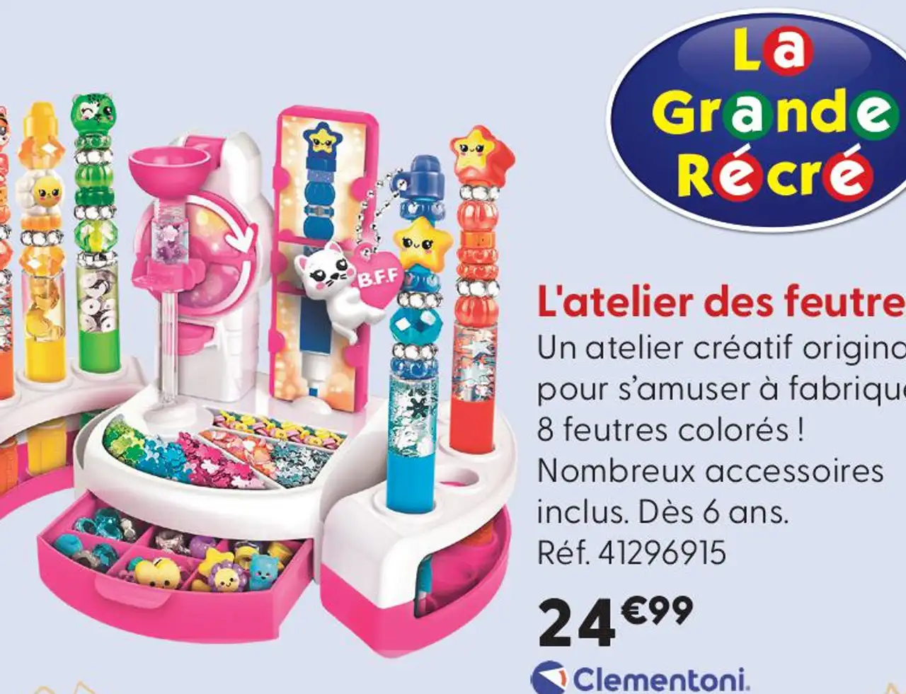 L'atelier des feutres Clementoni