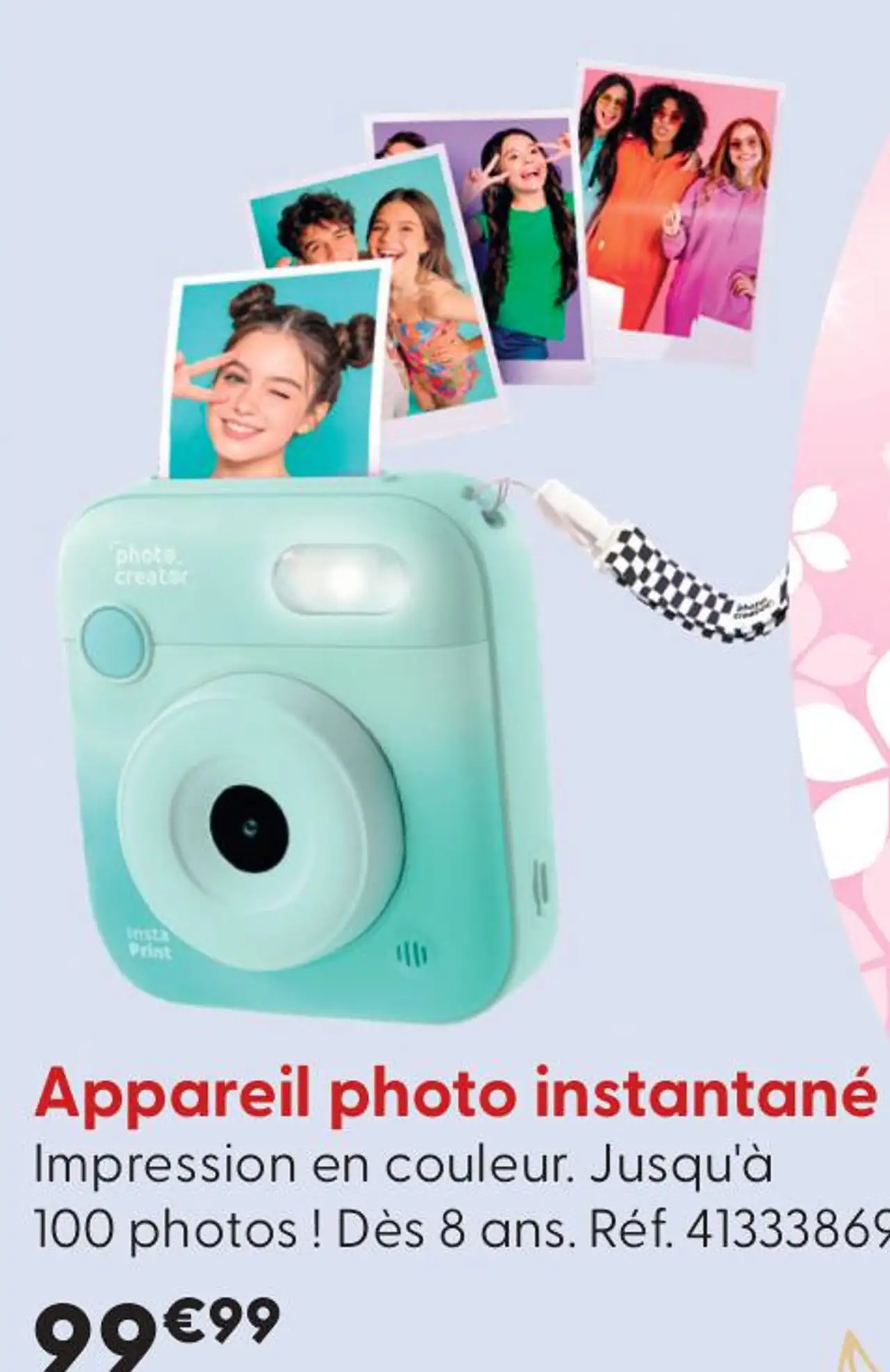 Appareil photo instantané Photo Creator