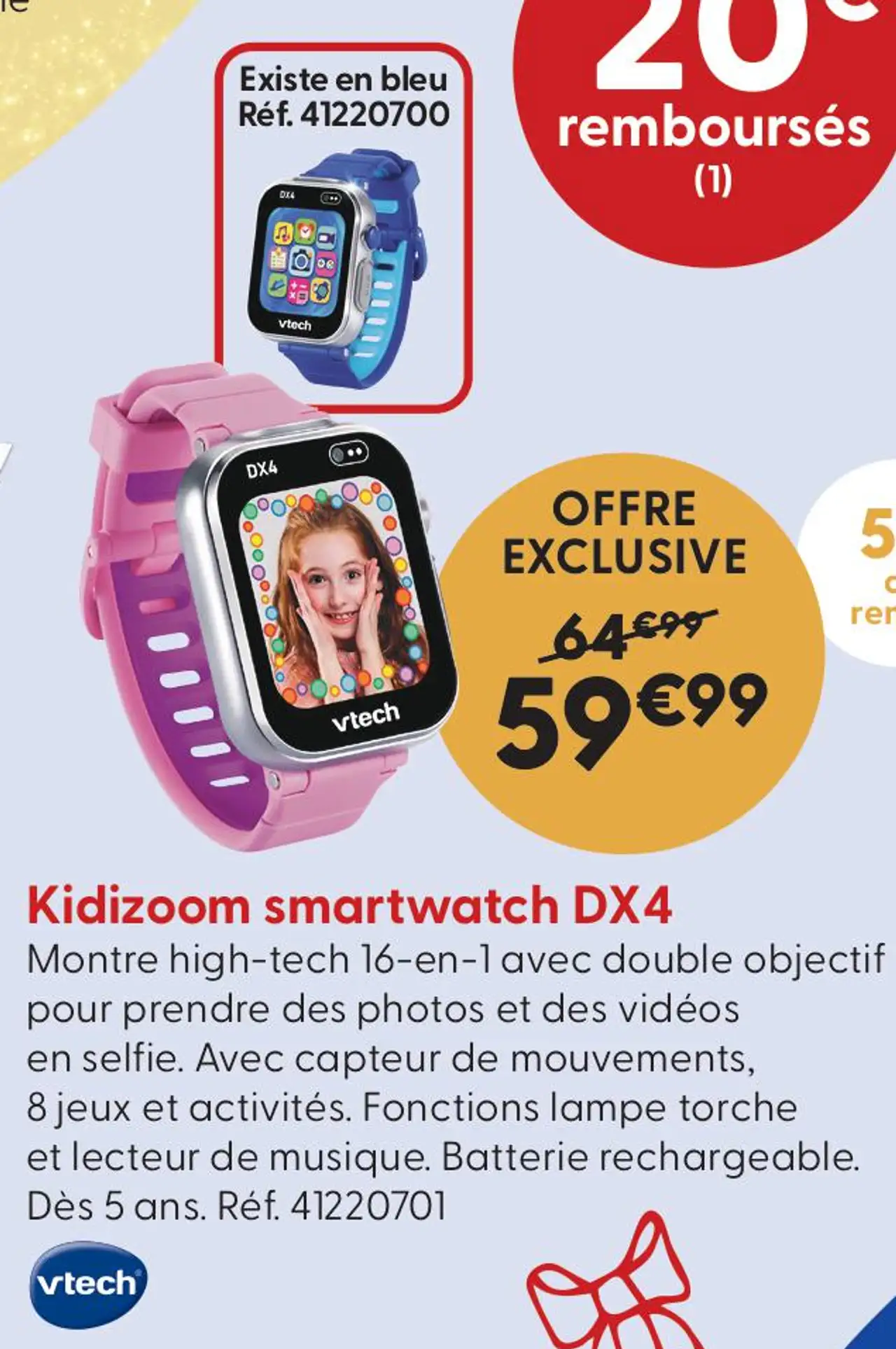 Kidizoom smartwatch DX4 Vtech