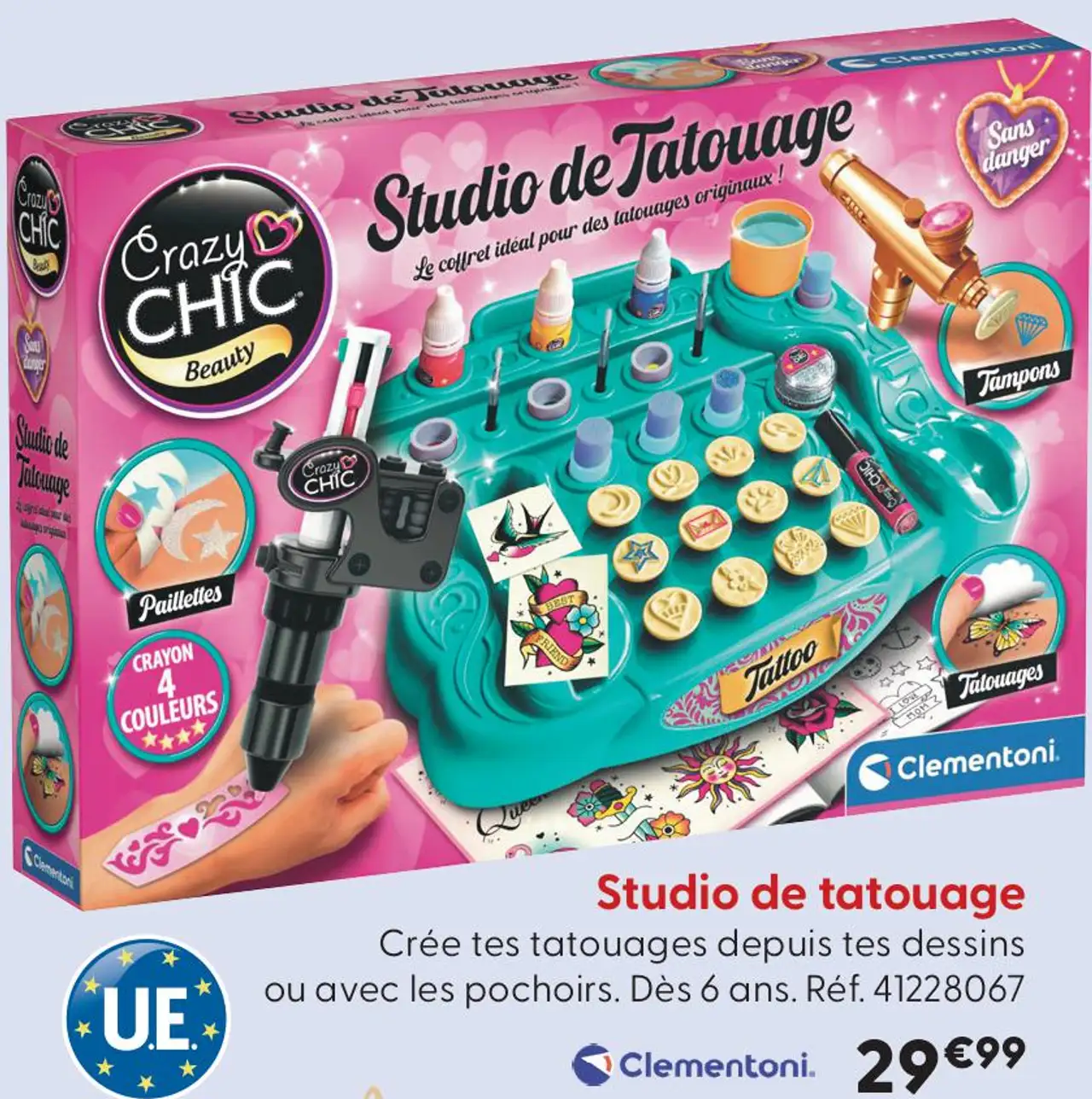 Studio de tatouage Crazy Chic Clementoni