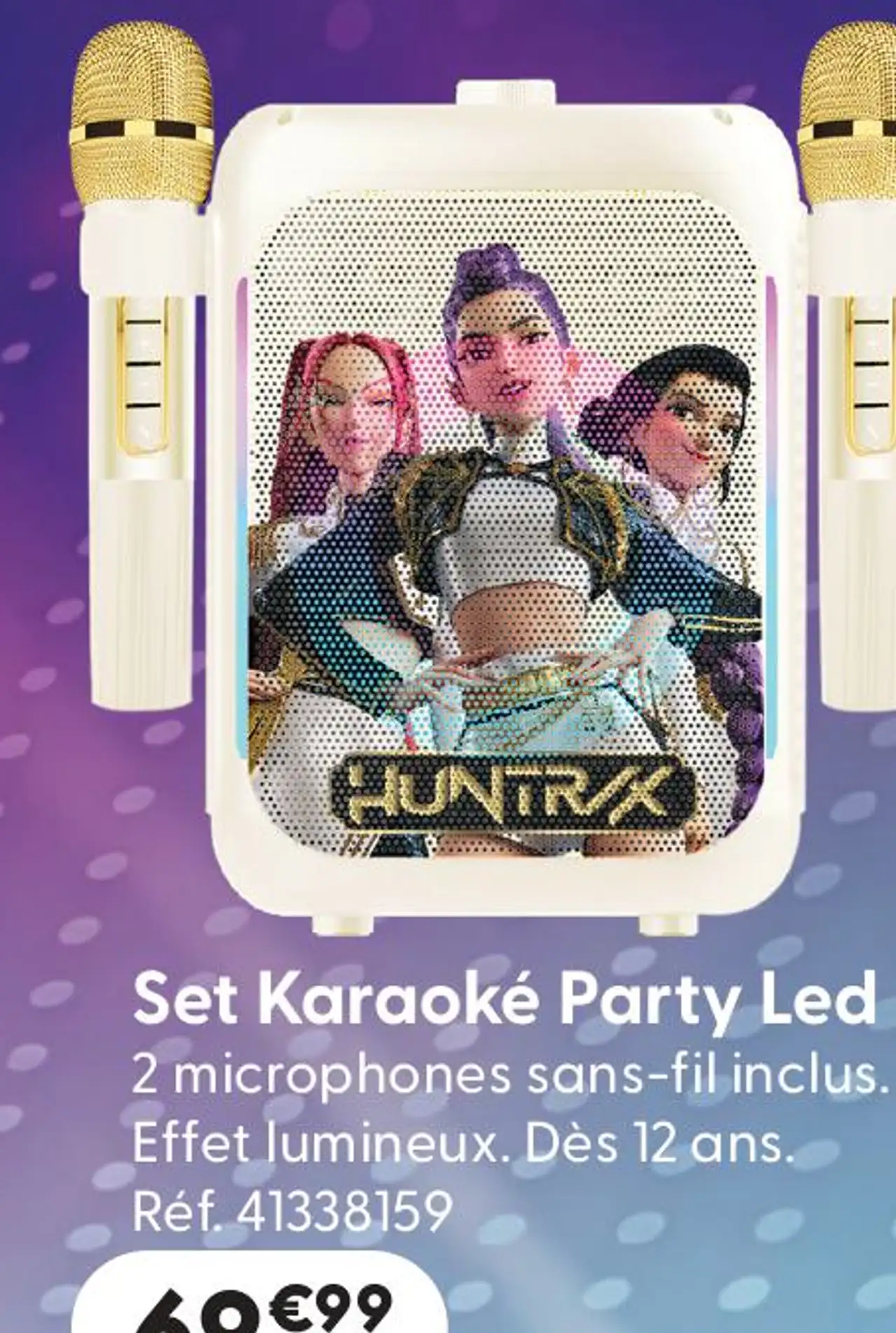 Set Karaoké Party Led KPop Demon Hunters