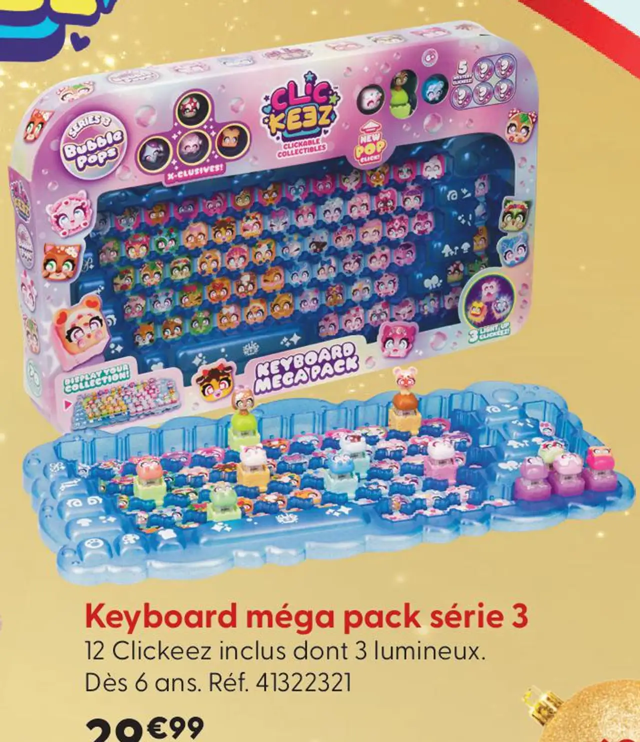 Keyboard méga pack série 3 Clickeez