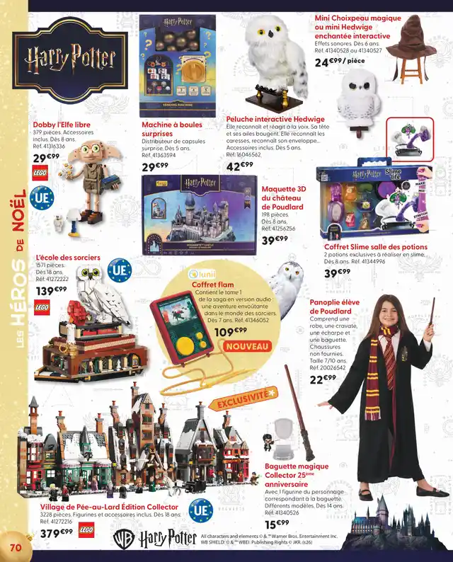 newspaper image - LEGO Harry Potter Dobby l'Elfe libre - La Grande Récré