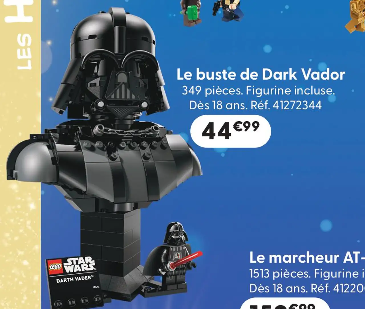 Le buste de Dark Vador Lego Star Wars