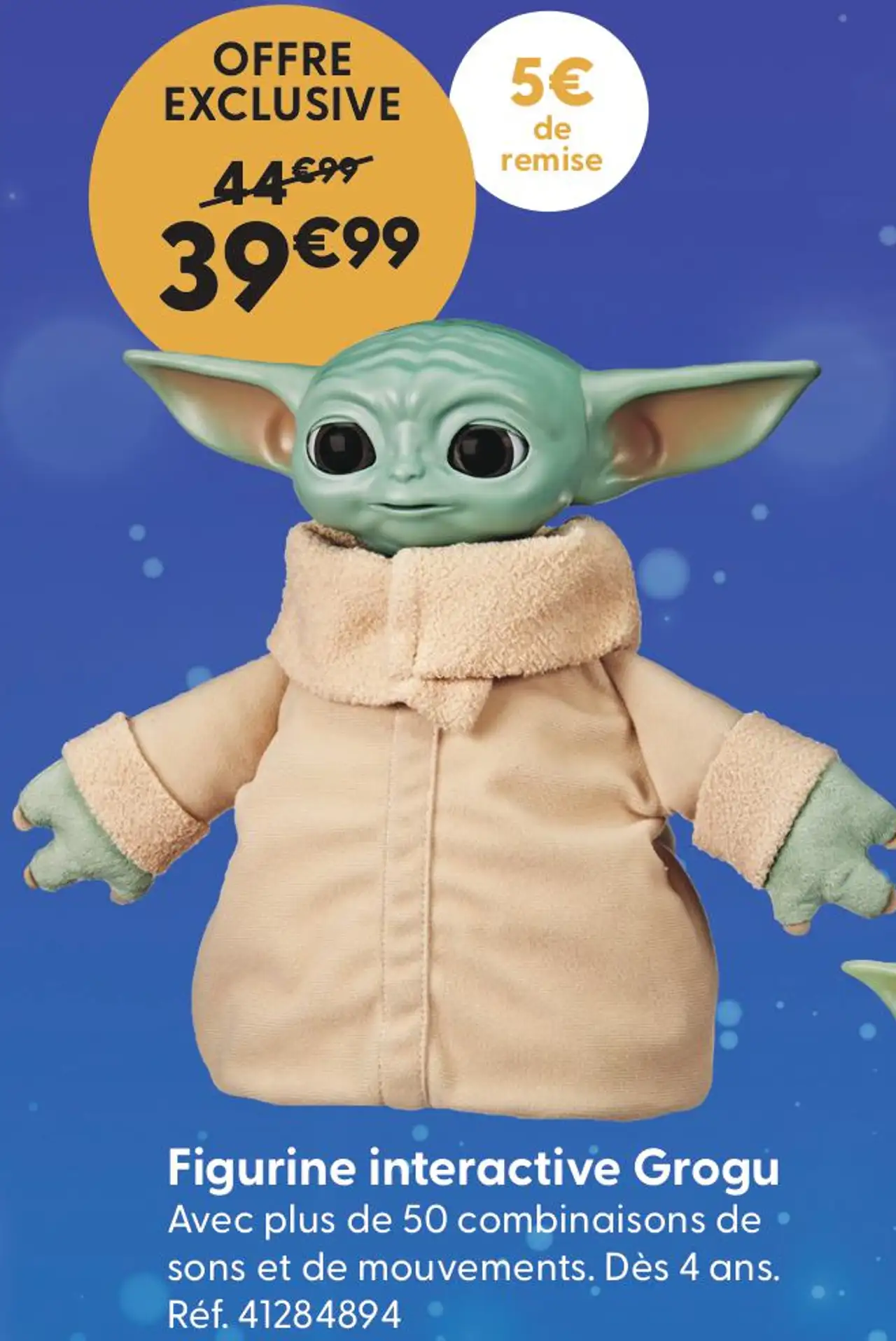 Figurine interactive Grogu Star Wars