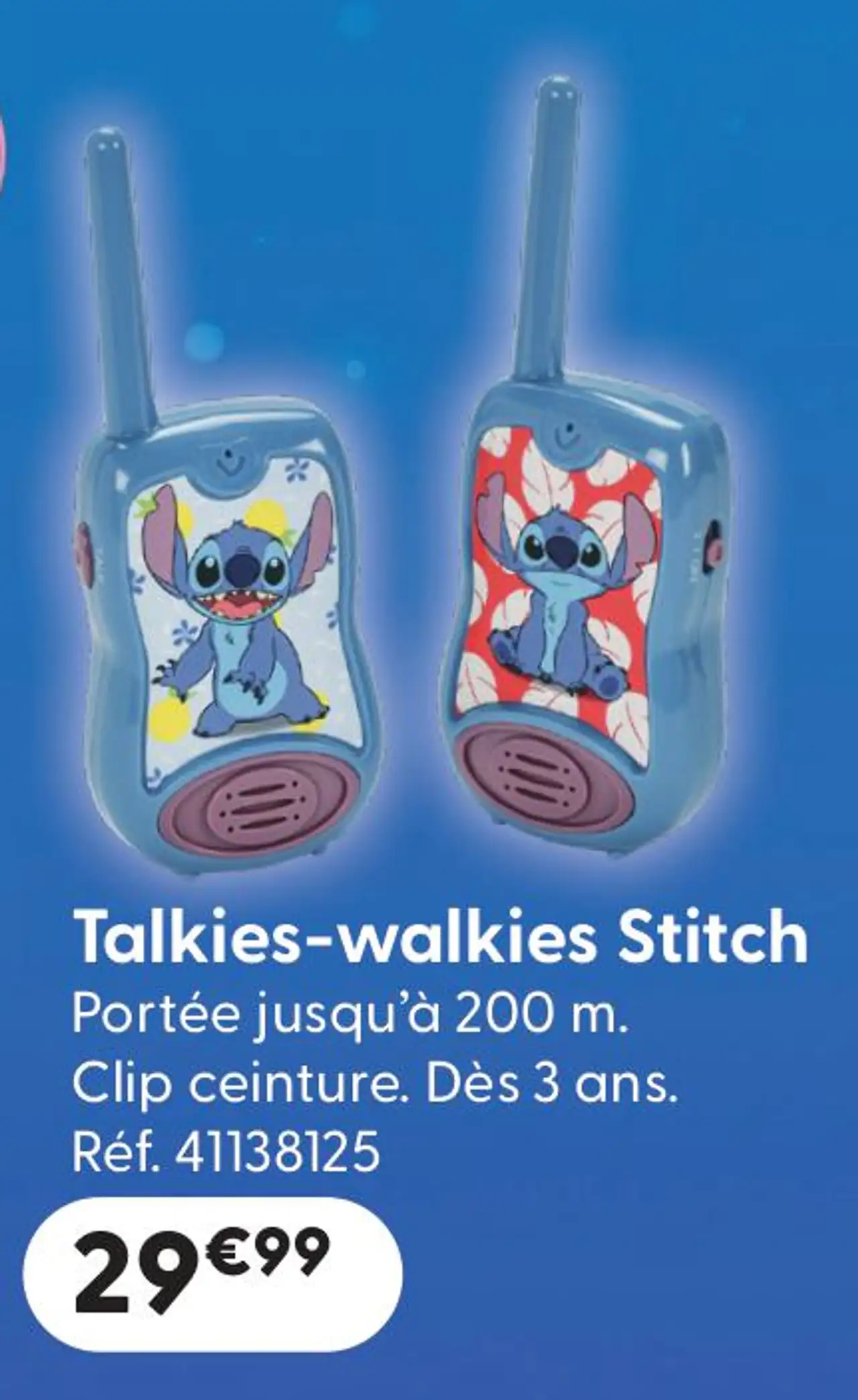 Talkies-walkies Stitch