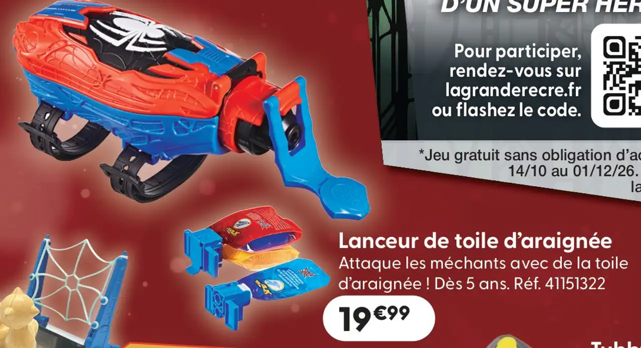 Lanceur de toile d'araignée