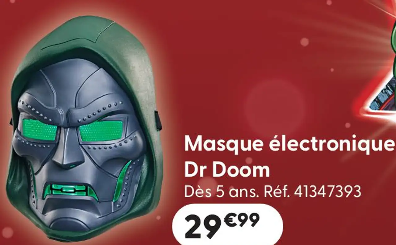 Masque électronique Dr Doom