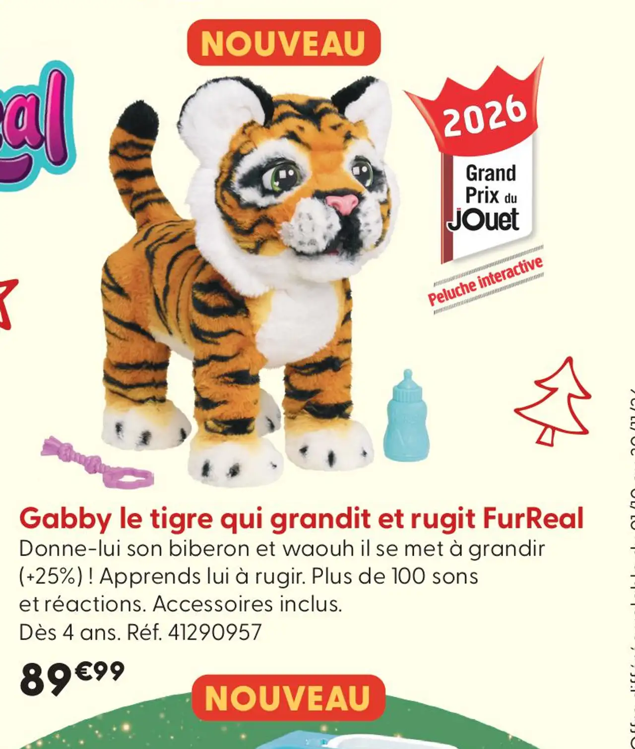 Gabby le tigre qui grandit et rugit FurReal