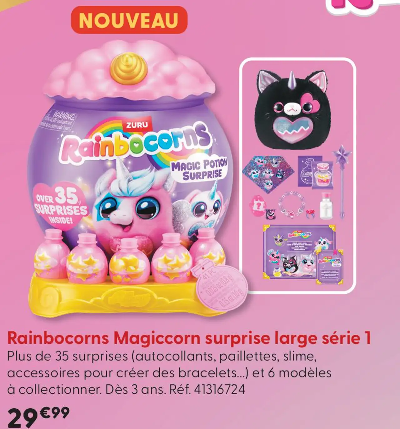 Rainbocorns Magiccorn surprise large série 1