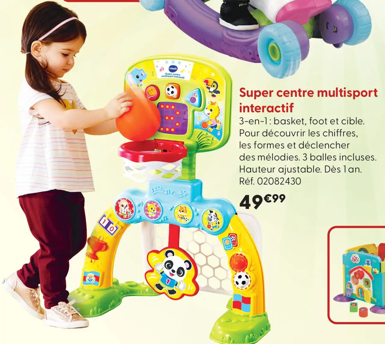 Super centre multisport interactif Vtech Baby