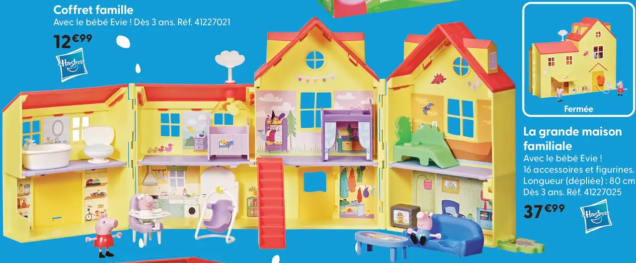 Hasbro La grande maison familiale Peppa Pig