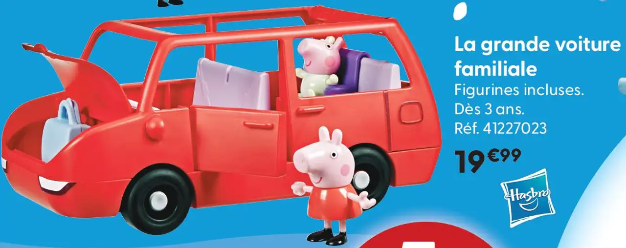 Hasbro La grande voiture familiale Peppa Pig