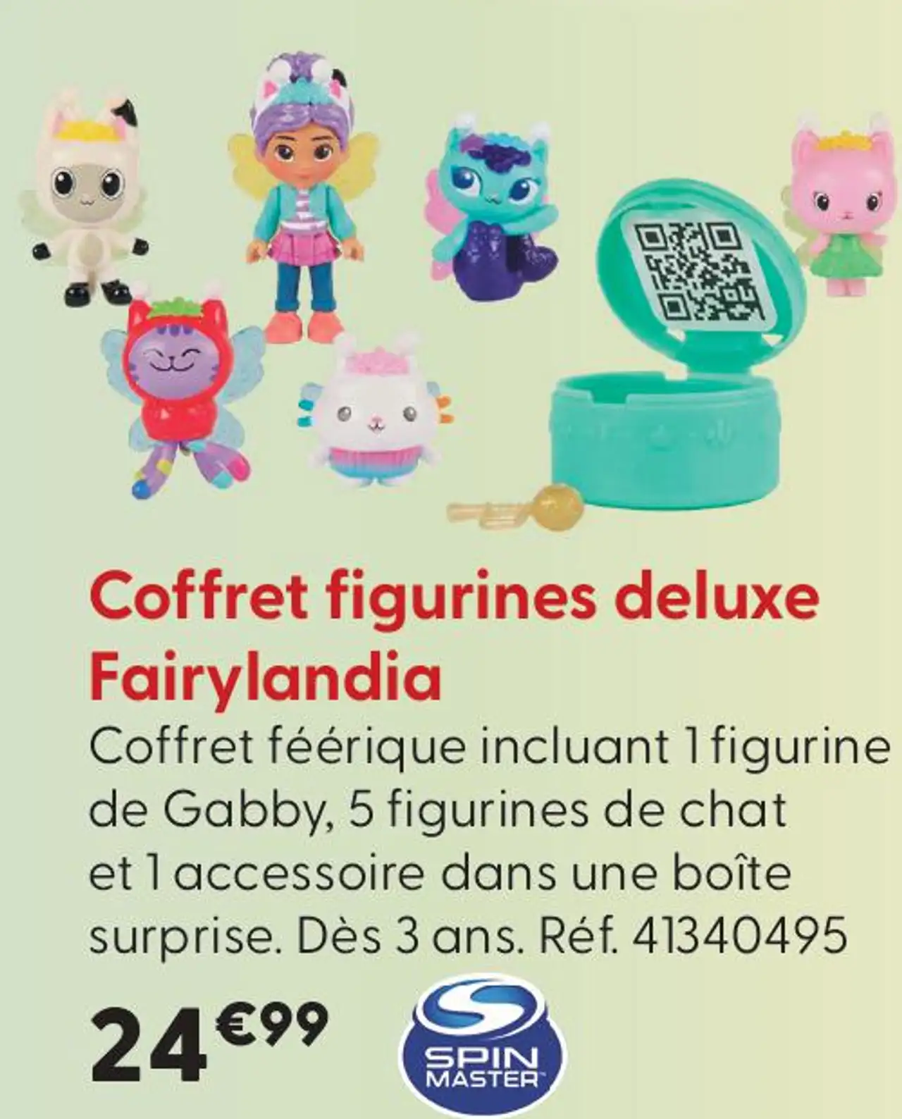 Coffret figurines deluxe Fairylandia Gabby et la maison magique
