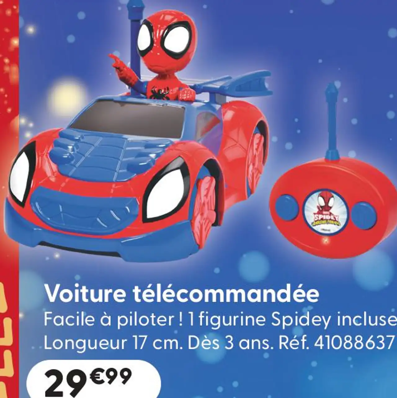 Voiture télécommandée Spidey