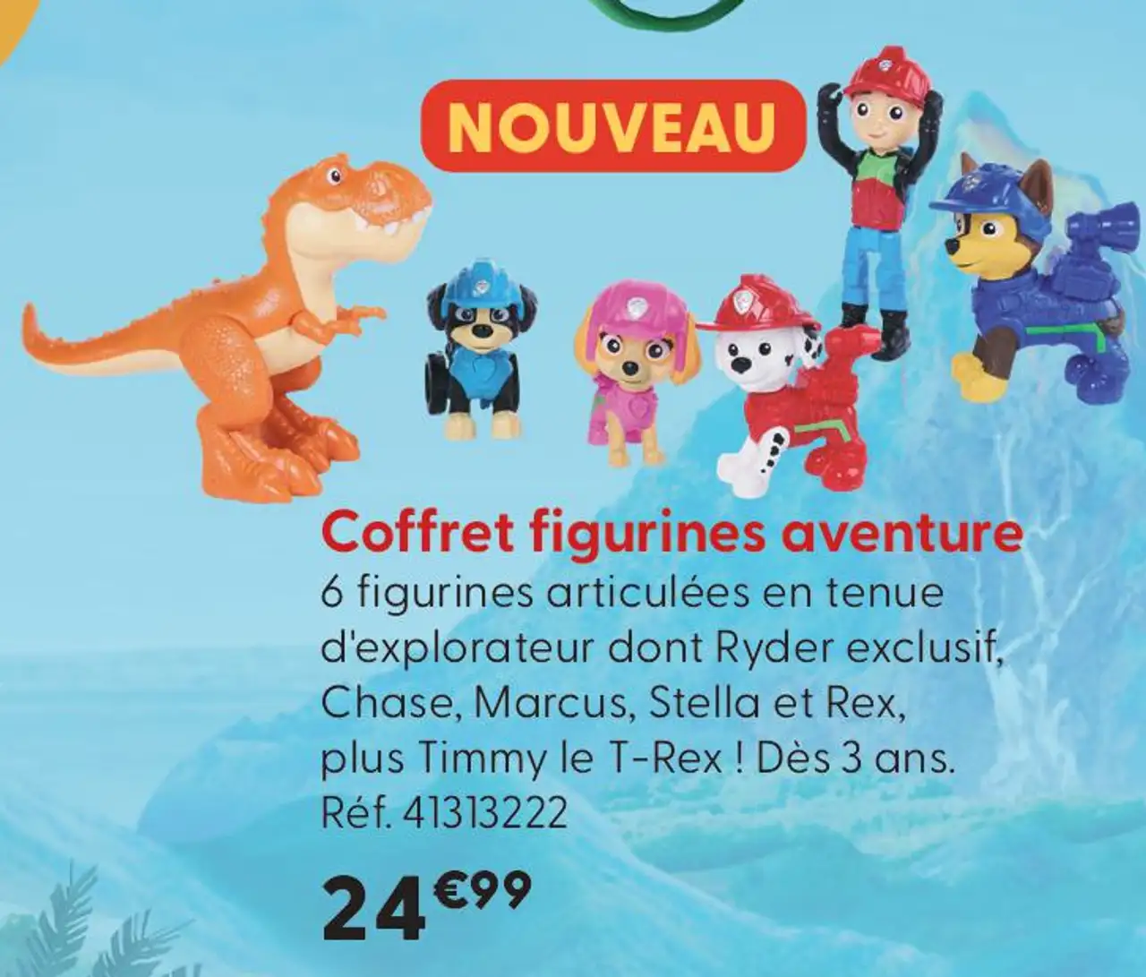 Coffret figurines aventure Paw Patrol