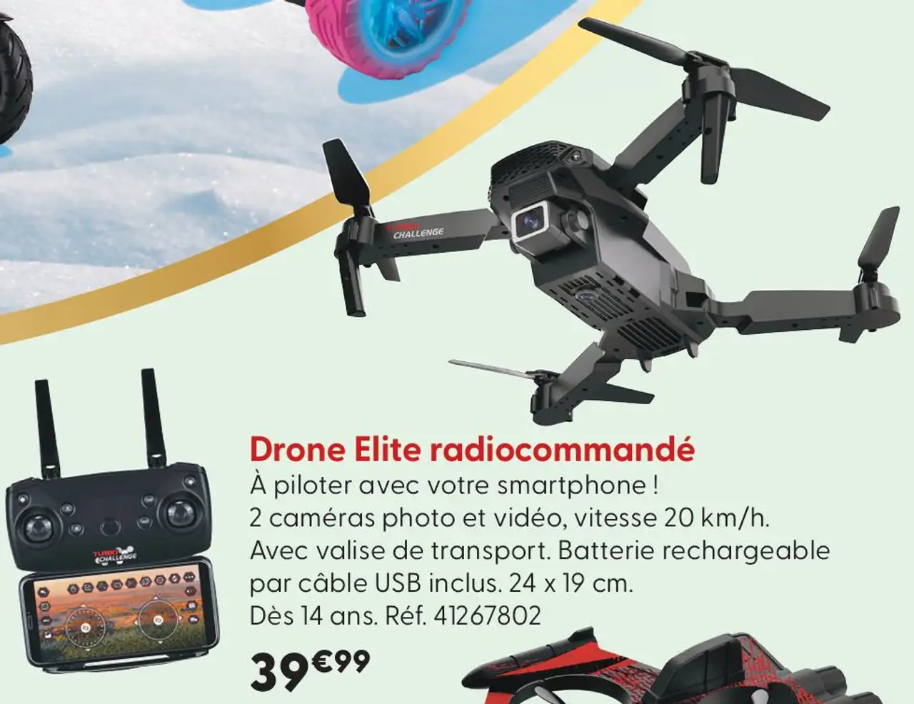 Drone Elite radiocommandé