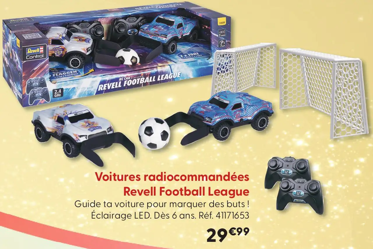 Voitures radiocommandées Revell Football League