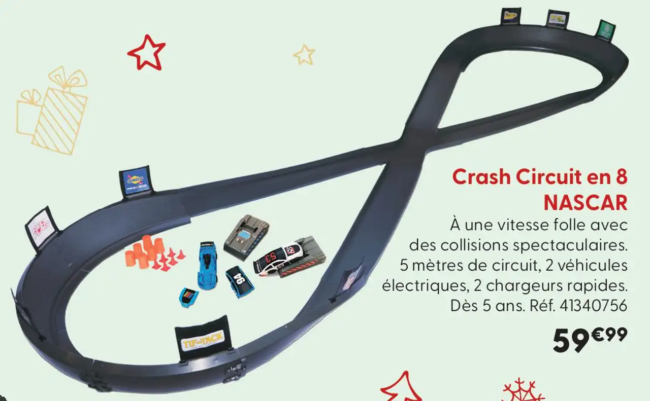 Crash Circuit en 8 NASCAR