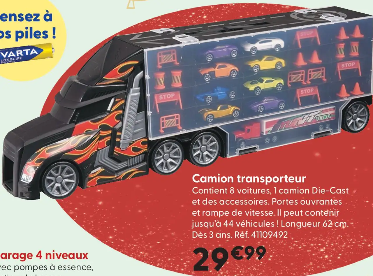 Camion transporteur TEAM City