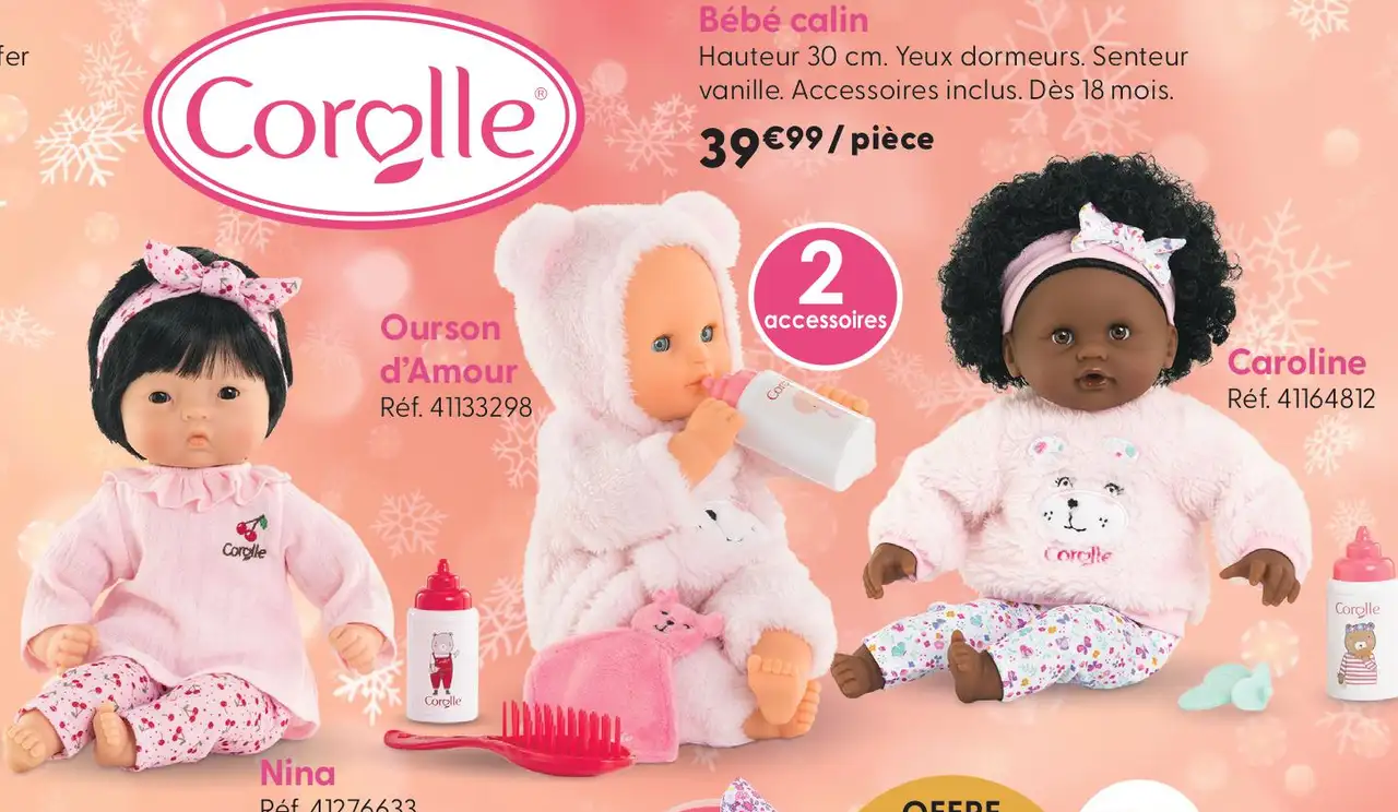 Poupon Bébé calin Corolle
