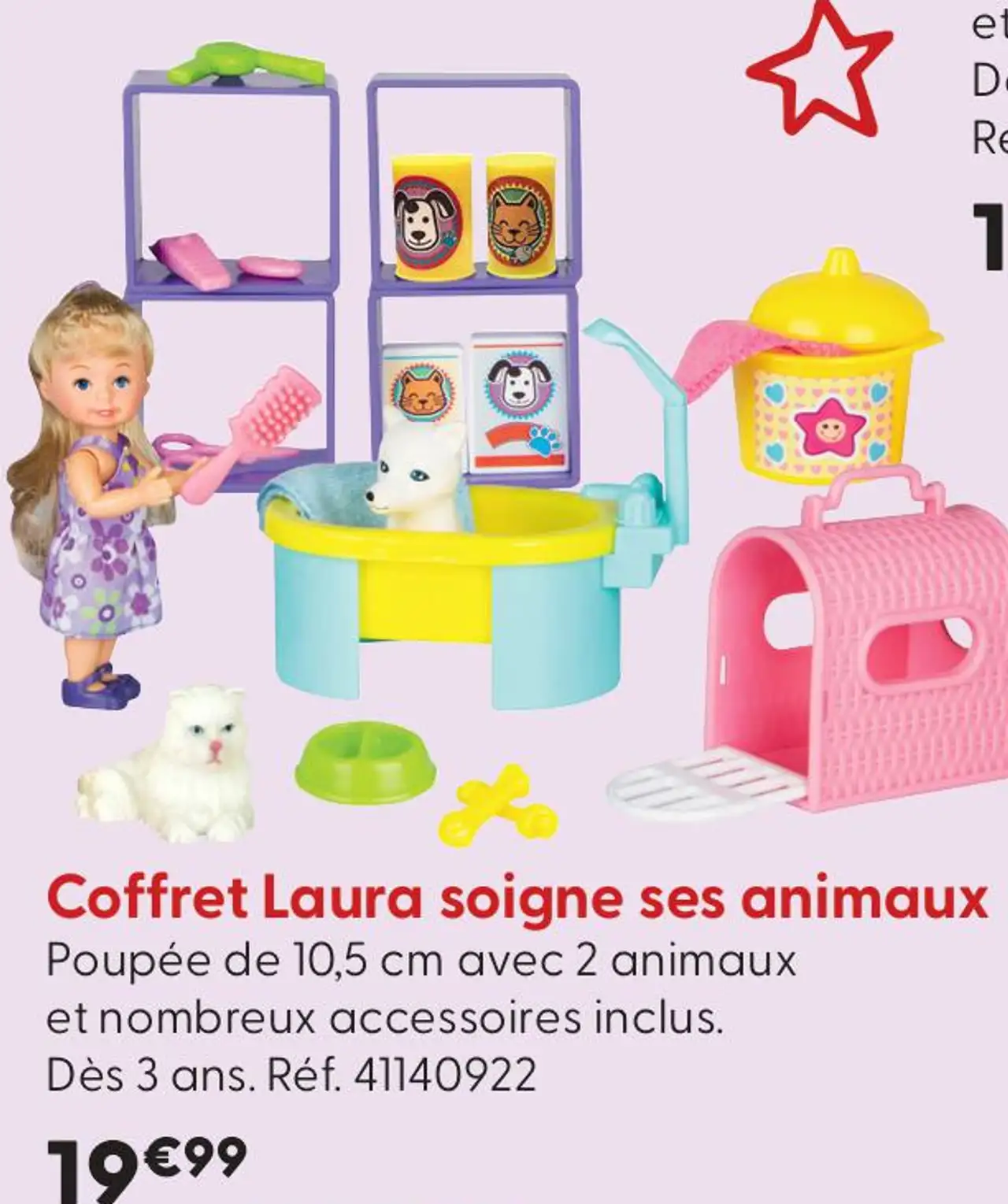 Coffret Laura soigne ses animaux Jenny