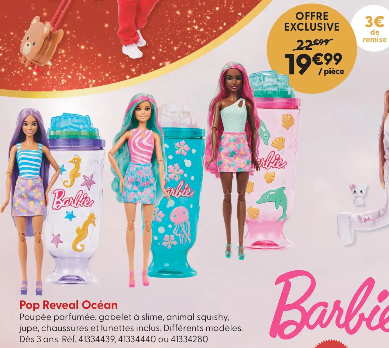 Barbie Pop Reveal Océan
