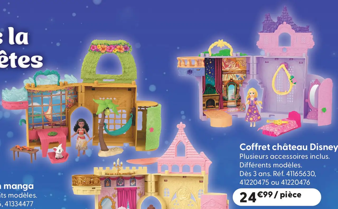 Coffret château Disney