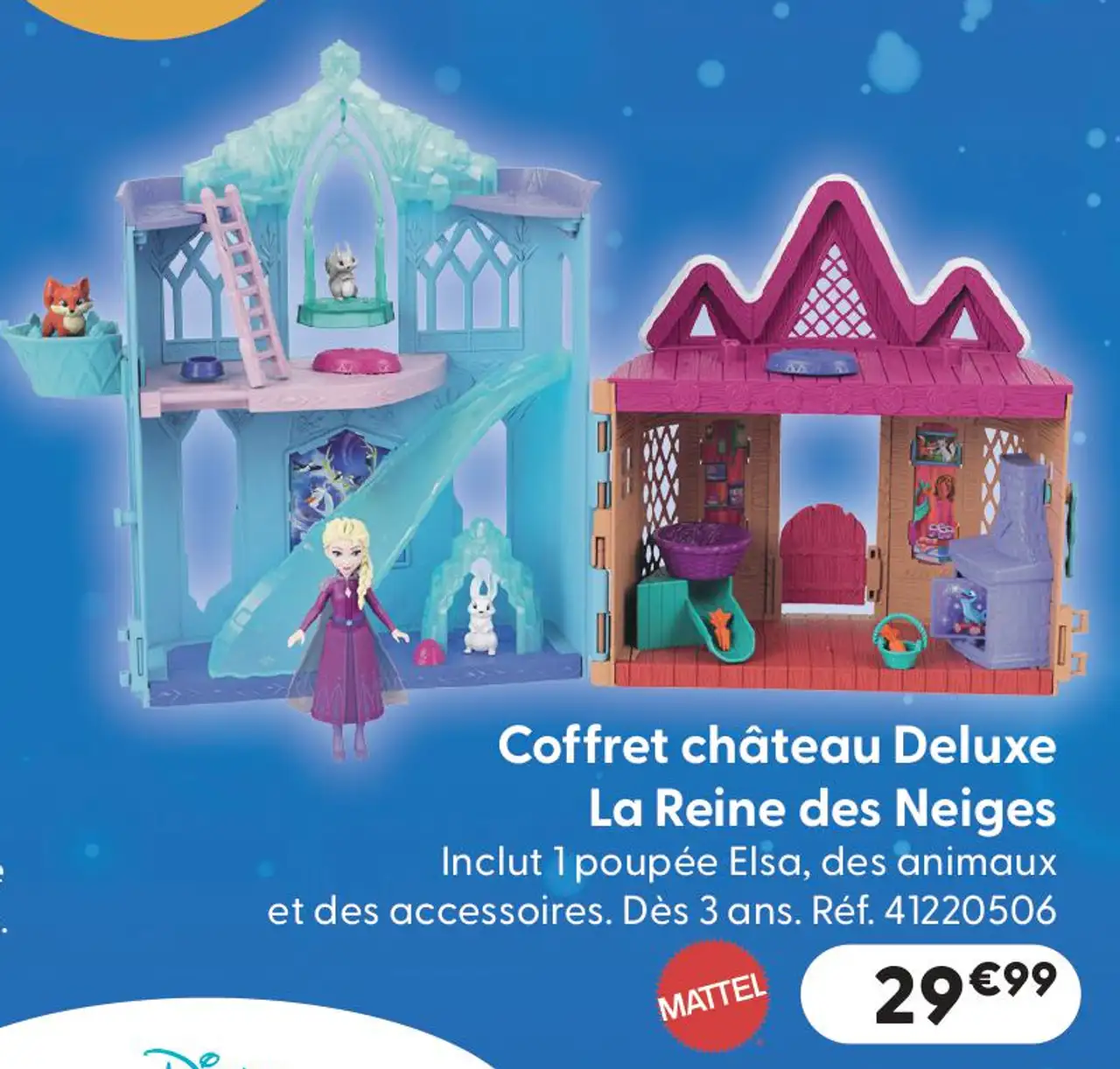 Coffret château Deluxe La Reine des Neiges