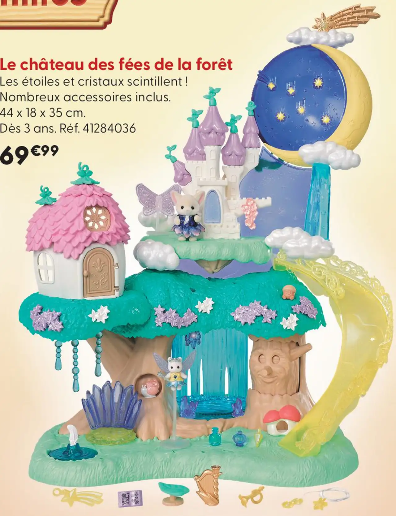 Le château des fées de la forêt Sylvanian Families