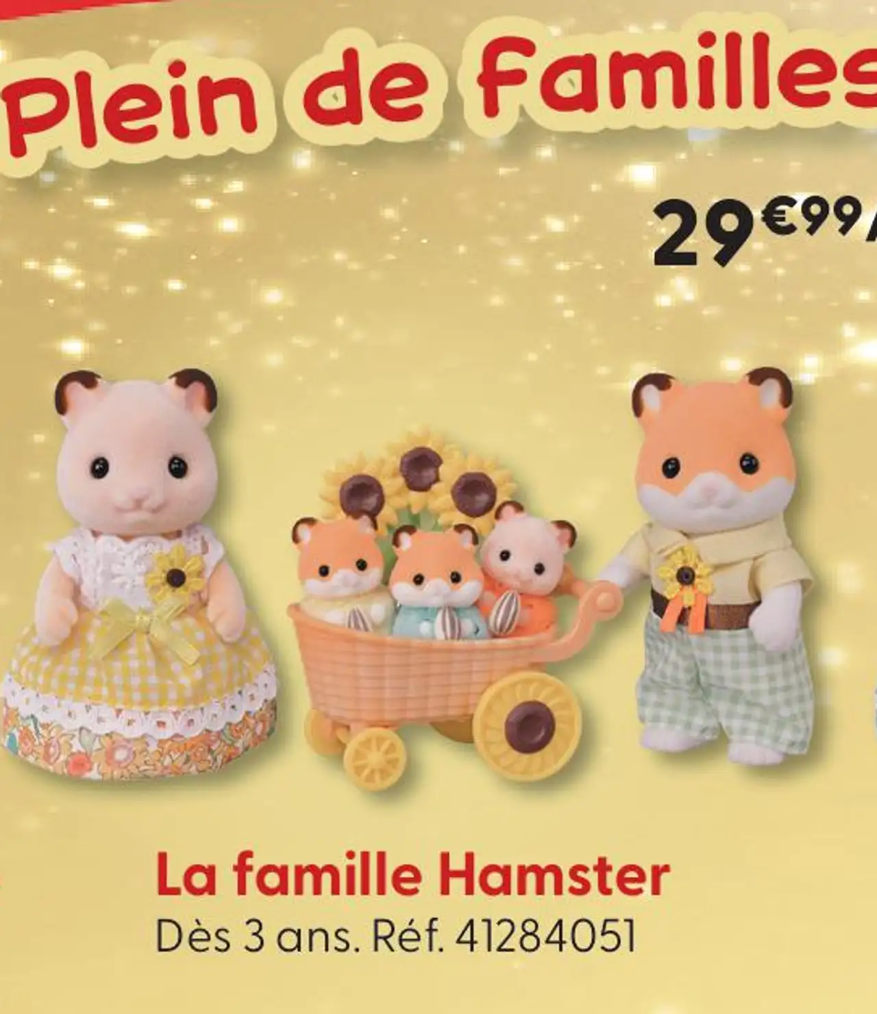 La famille Hamster Sylvanian Families