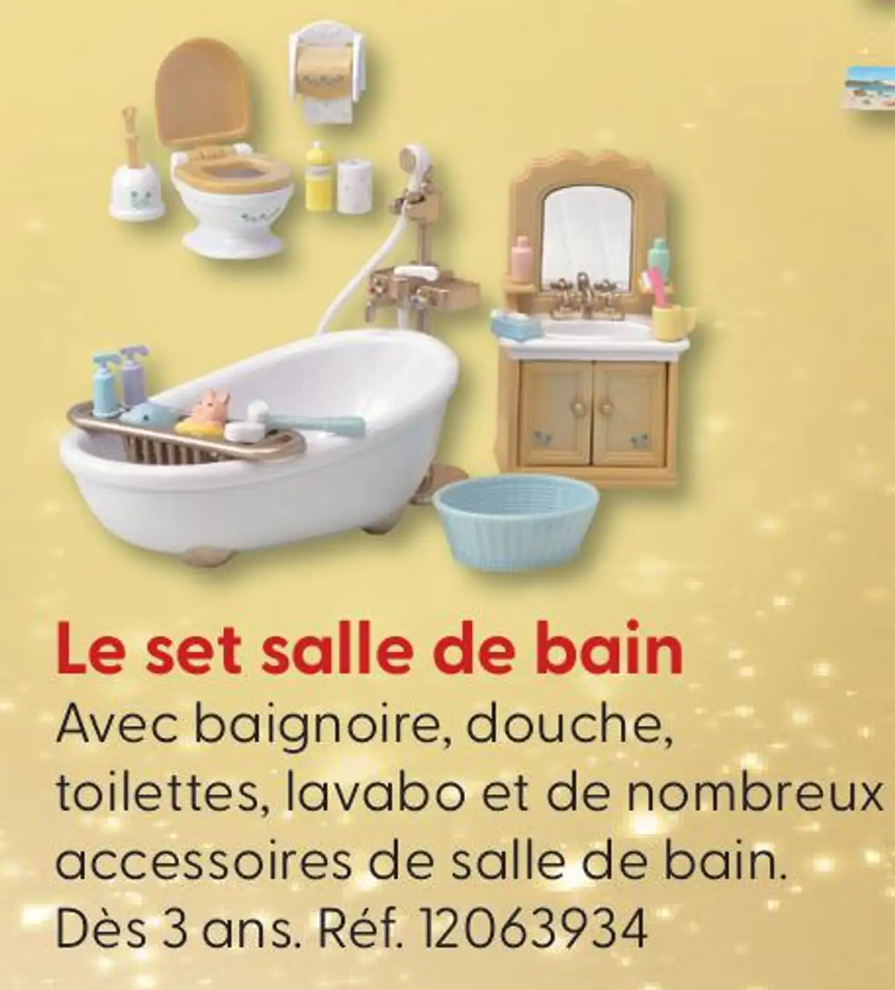 Sylvanian Families Le set salle de bain