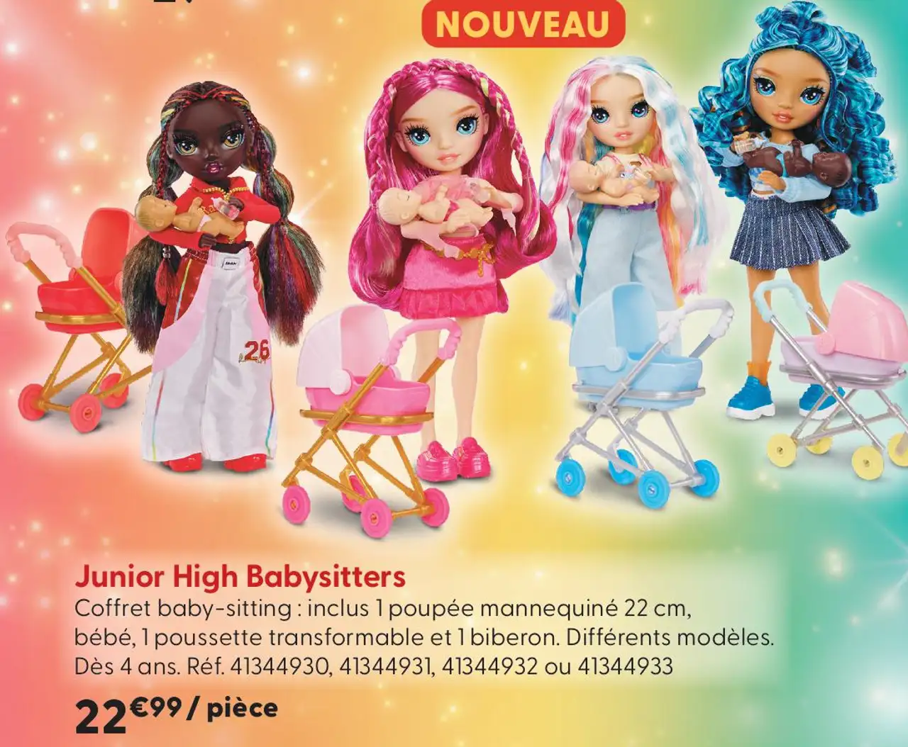 Poupée mannequin Junior High Babysitters Rainbow High