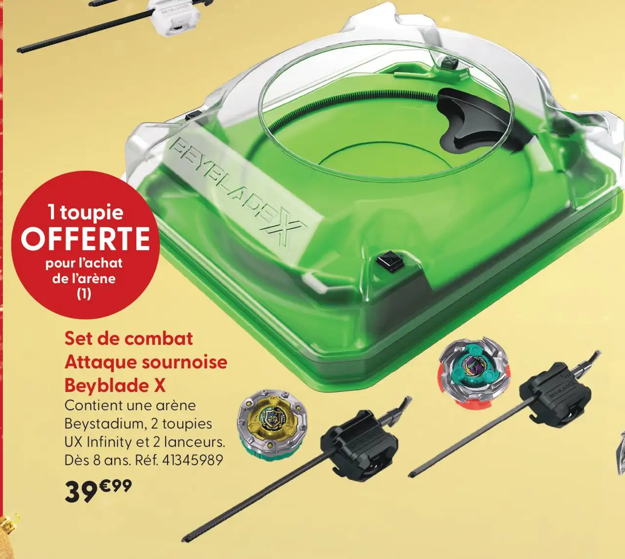 Set de combat Attaque sournoise Beyblade X