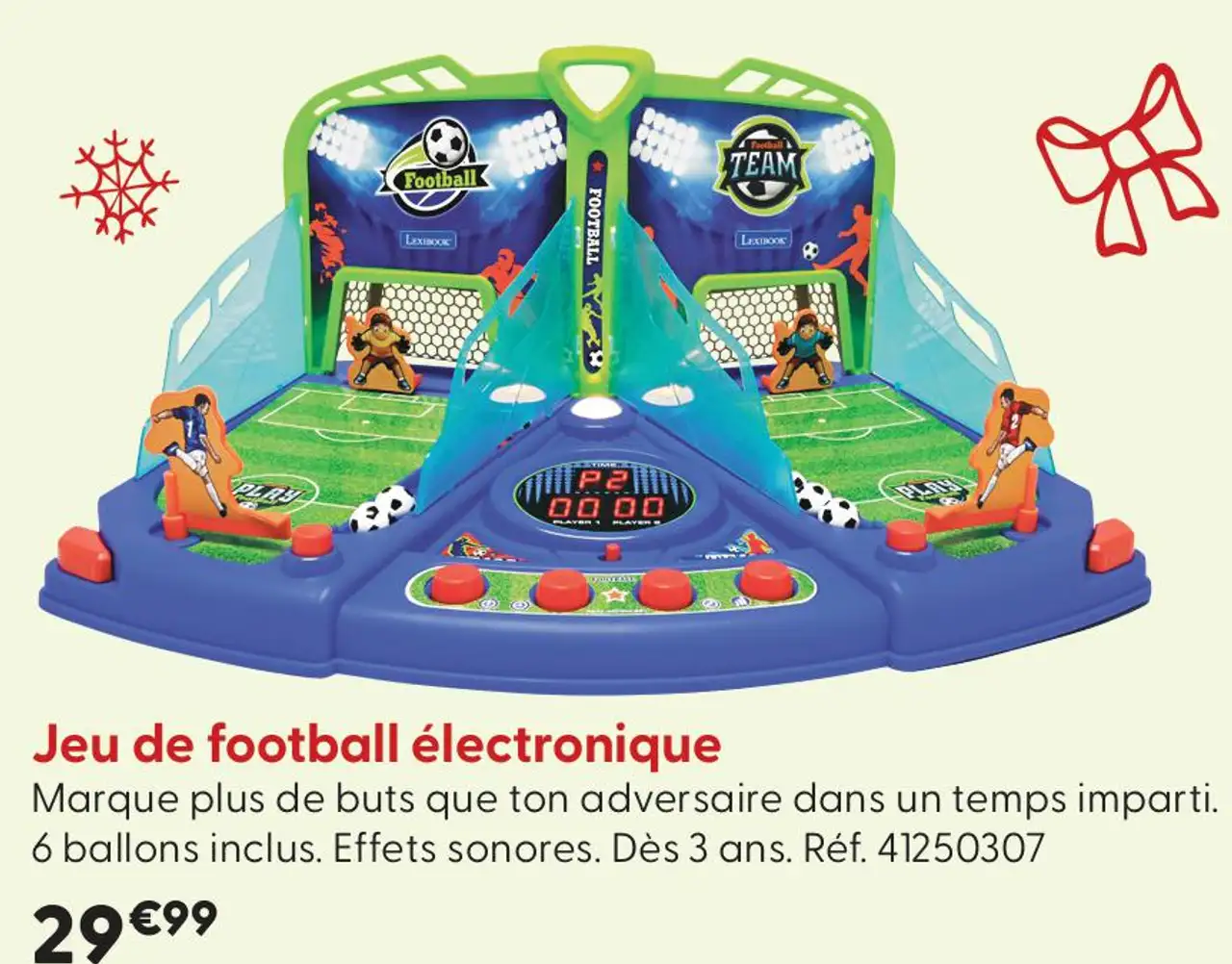 Jeu de football électronique Lexibook