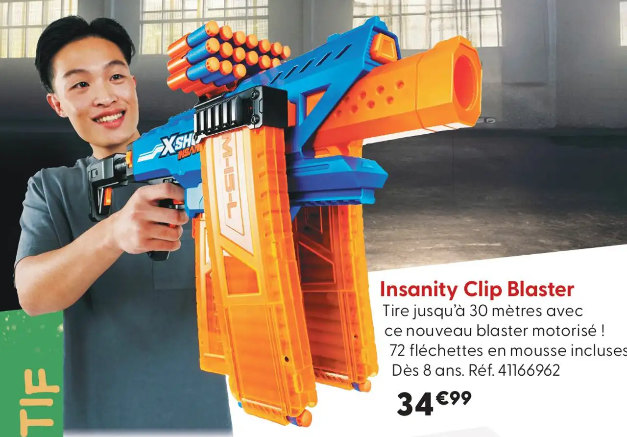 Insanity Clip Blaster X-Shot