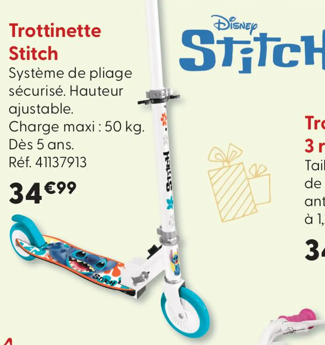 Trottinette Disney Stitch