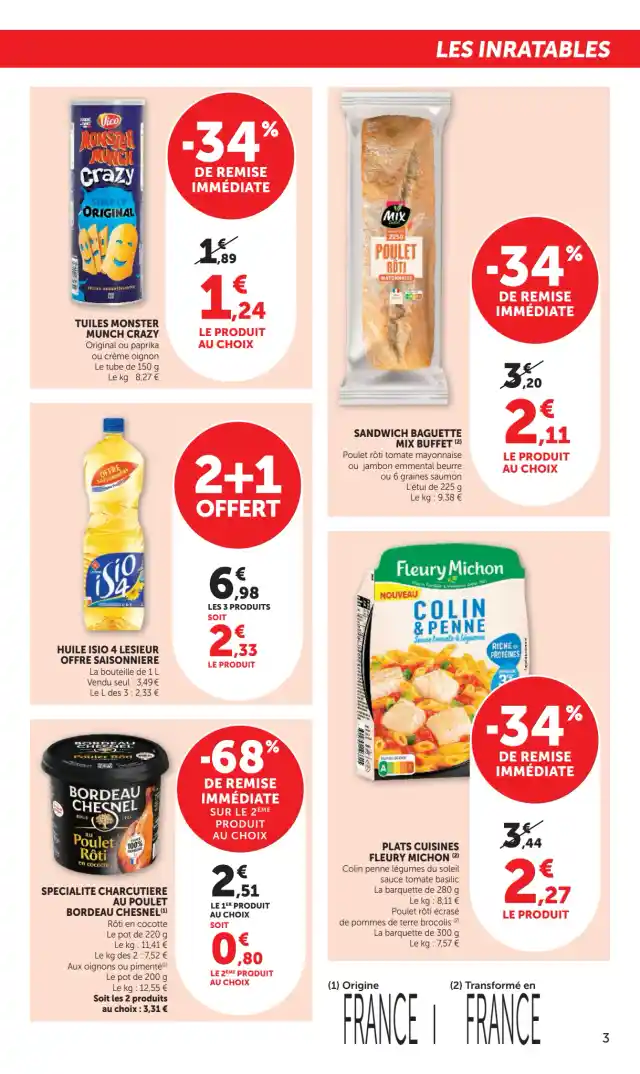 newspaper image - Sandwich baguette Mix Buffet - Hyper U
