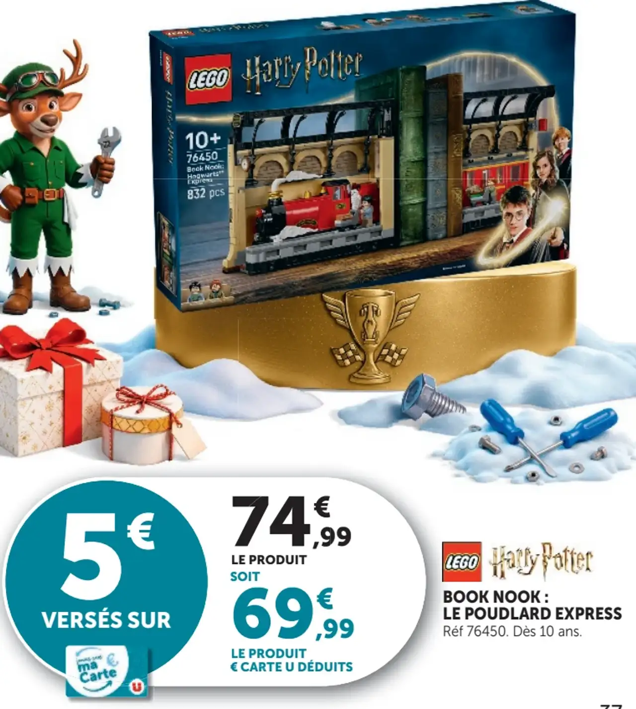 LEGO Harry Potter Book Nook : Le Poudlard Express