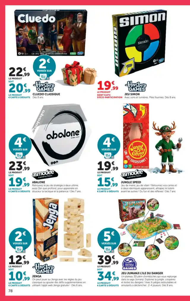 newspaper image - Jeu électronique Simon Hasbro Games - Hyper U